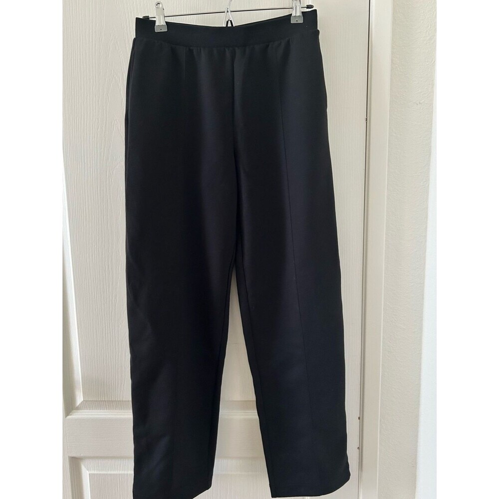 Uniqlo Women Black DRY Sweatpants Joggers Streetwear Thick Heavyweight Size M